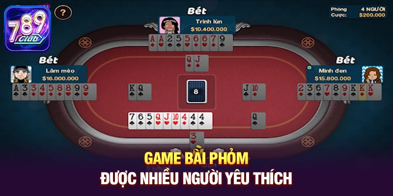 game bai phom duoc nhieu nguoi yeu thich Game bài Phỏm – Lựa chọn giải trí trực tuyến được nhiều người yêu thích